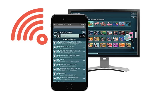 Muzieksysteem voor horeca